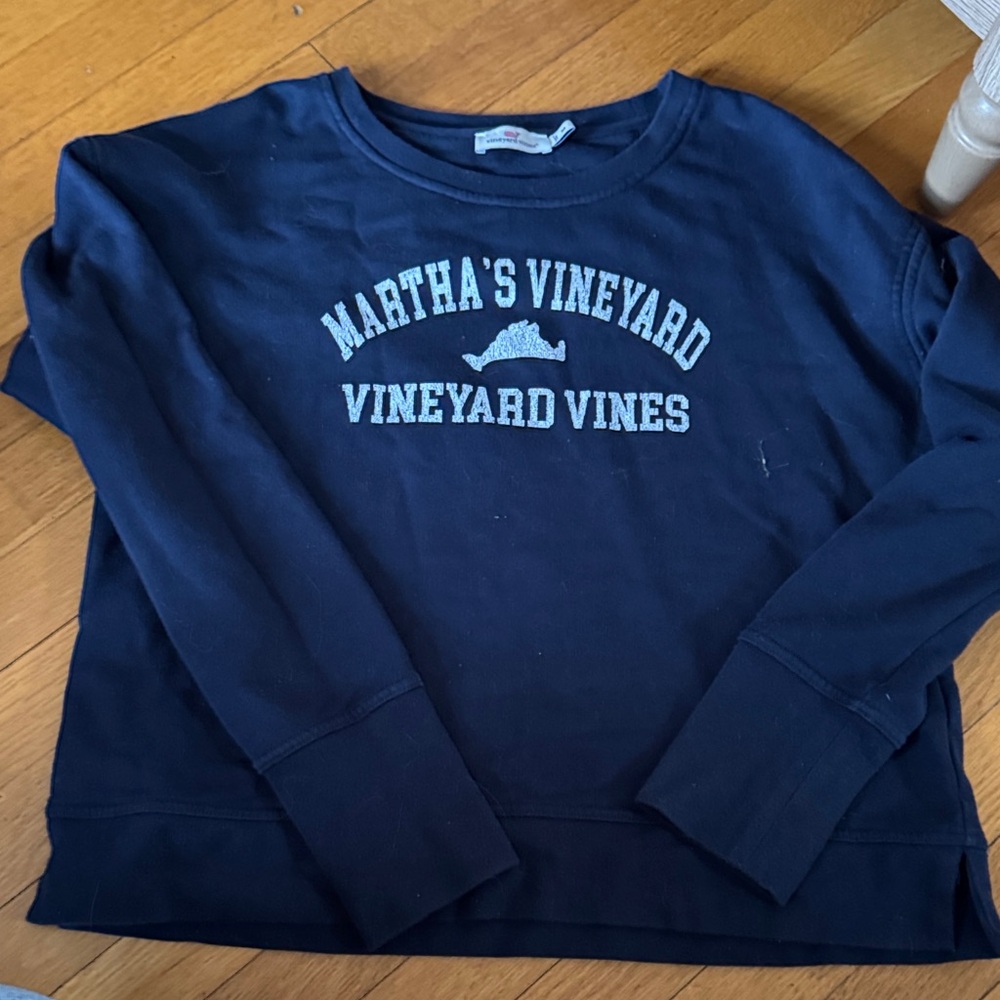 Vineyard Vines Women's Navy Sweatshirt